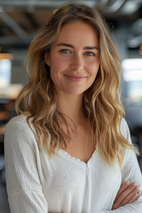 headshot of woman in office